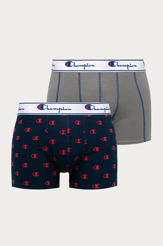 Champion - Bokserki (2 pack) Y081W wzorzyste szary Y081W