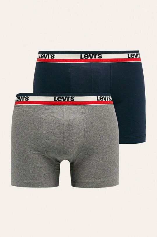 Levi's - Boxerky (2-pak) pletenina tmavomodrá 37149.0203