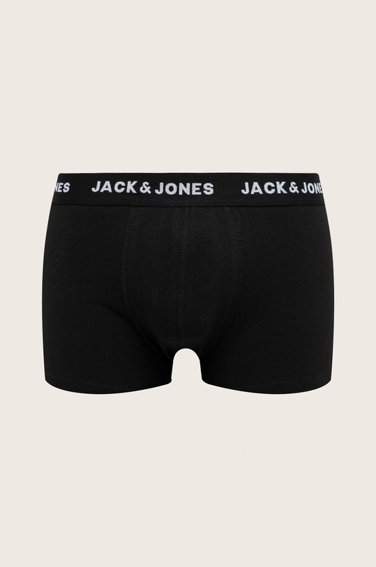Jack & Jones - Bokserki (5-pack) dzianina czarny 12142342