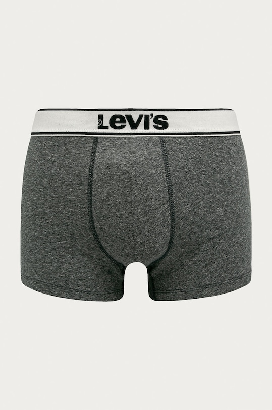 Levi's - Боксери (2-pack) трикотаж сірий 37149.0388