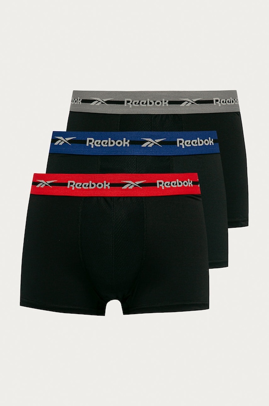 Reebok - Bokserki (3-pack) U5.F8274 dzianina czarny U5.F8274