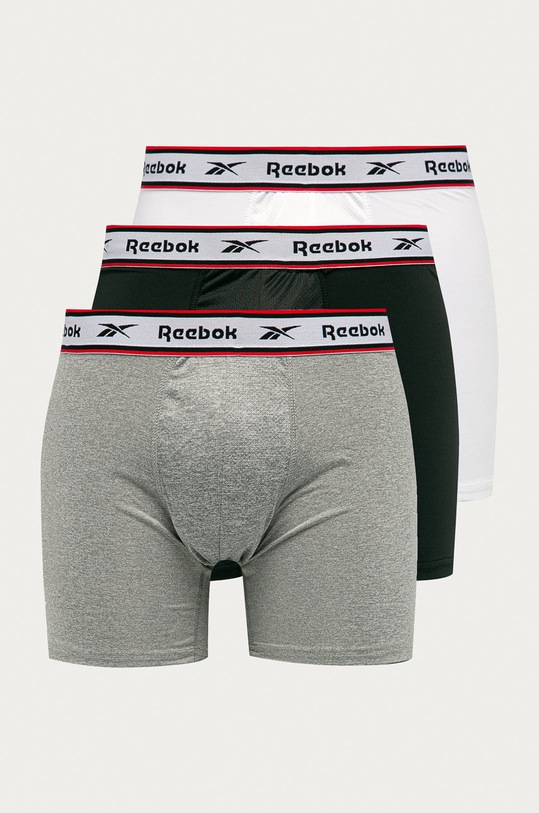 Reebok - Boxerky (3-pak) U5.F8276 pletenina čierna U5.F8276
