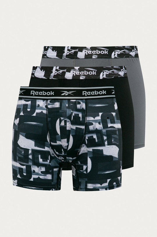 Reebok - Bokserki (3-pack) U5.F8279 dzianina czarny U5.F8279