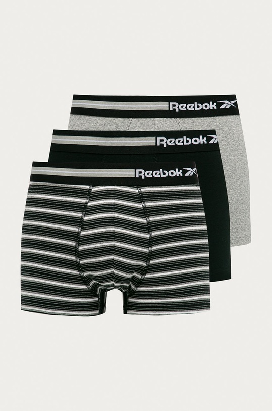 Reebok - Bokserki (3-pack) U5.F8291 dzianina czarny U5.F8291