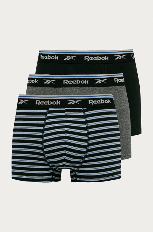 Reebok - Boxerky (3-pack) U5.F8292 pletenina černá U5.F8292
