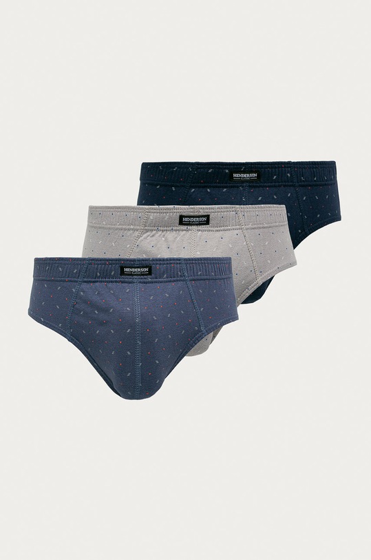 Henderson - Slipy (3-pak) bavlna tyrkysová 1446.K513
