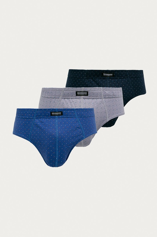 Henderson - Slipy (3-pak) bavlna modrá 1446.K517