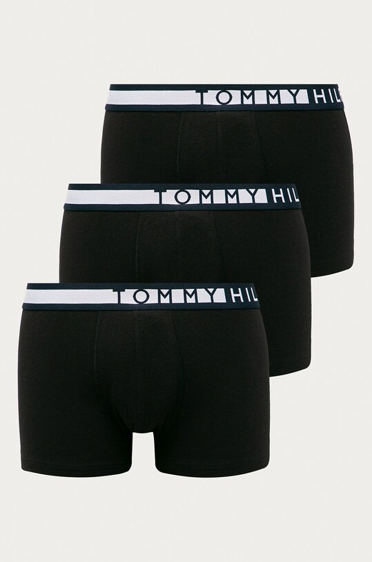 Tommy Hilfiger - Боксери (3-pack) трикотаж чорний UM0UM01234.NOS
