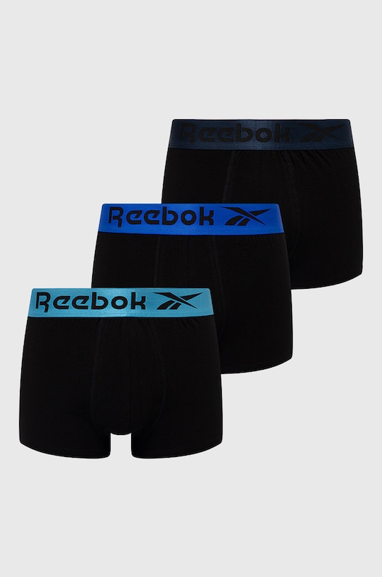 Reebok Bokserki (3-pack) F8320 dzianina czarny F8320