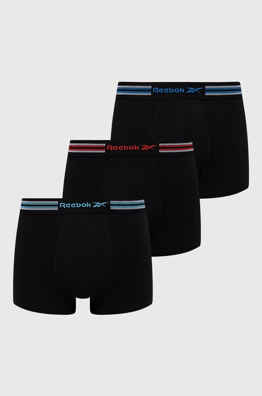 Boxerky Reebok F8322 pletenina čierna F8322
