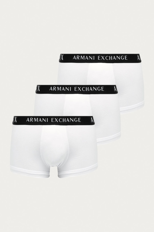 Armani Exchange - Bokserki (3-pack) 956000.CC282 dzianina biały 956000.CC282