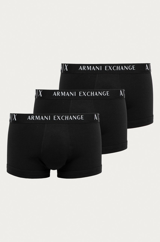 Armani Exchange - Bokserki (3-pack) 956000.CC282 dzianina czarny 956000.CC282