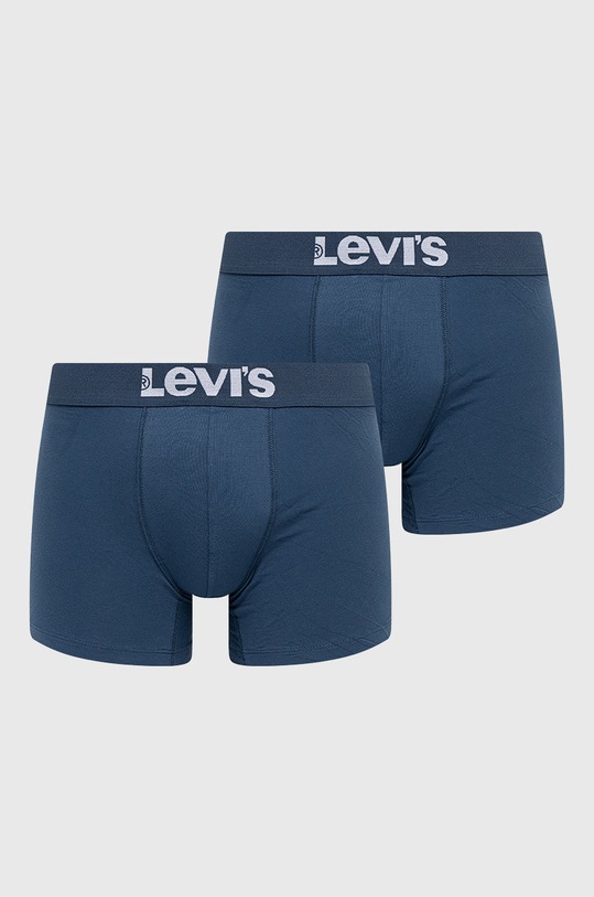 Levi's Bokserki (2-pack) dzianina granatowy 37149.0405