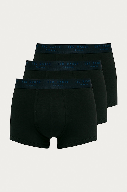 Ted Baker - Боксеры (3-pack) трикотаж чёрный 170098