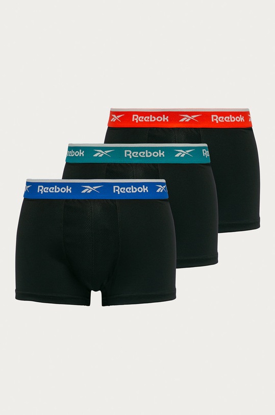 Reebok - Bokserki (3-pack) U5.F8220 dzianina czarny U5.F8220