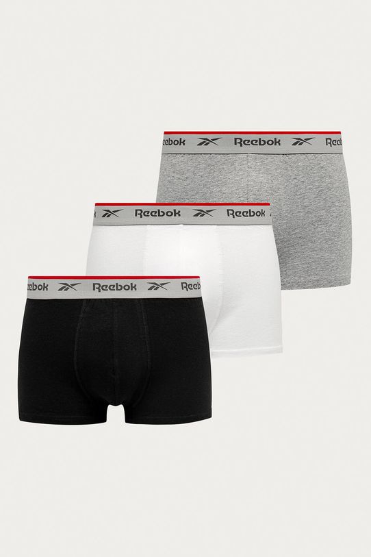 Reebok - Bokserki (3-pack) U5.C8266 dzianina szary U5.C8266