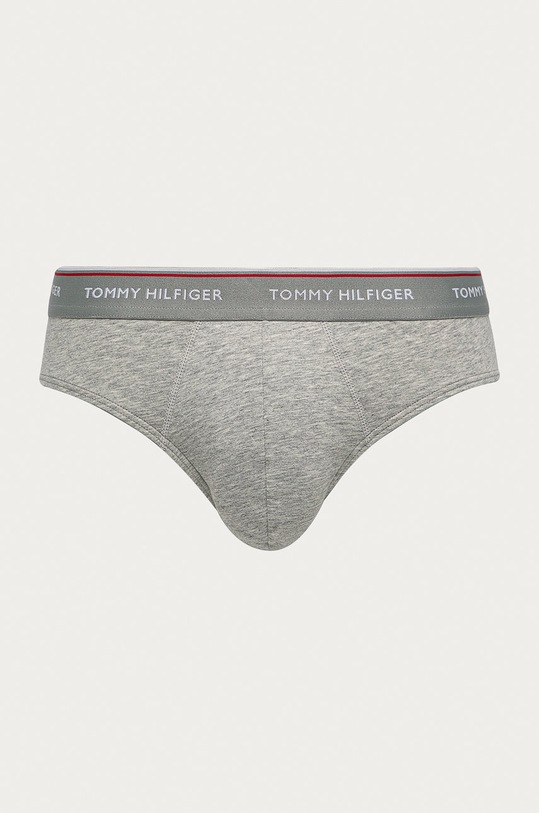 Tommy Hilfiger - Slipy (3-pack) szary 1U87903766.NOS