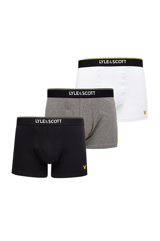 Lyle & Scott - Bokserki FERGUS (3-PACK) bawełna multicolor FERGUS.034