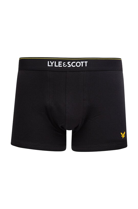 Lyle & Scott Bokserki (3-pack) FERGUS.035 czarny AA00