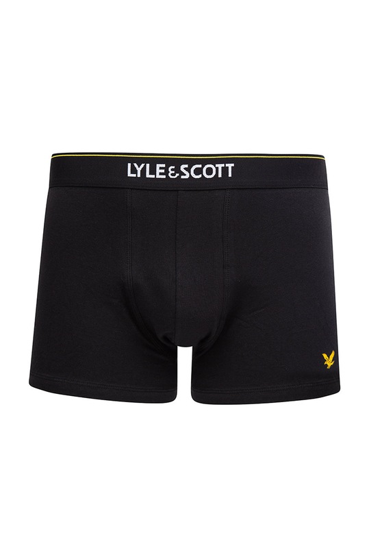 Lyle & Scott Bokserki (3-pack) FERGUS.035 czarny AA00