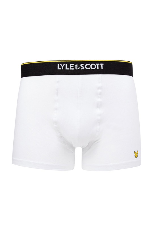 Lyle & Scott Bokserki (3-PACK) FERGUS.037 biały AA00
