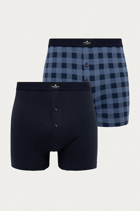 Tom Tailor Bokserki (2-pack) bawełna niebieski 70696/4009