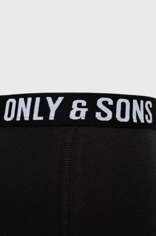 Only & Sons Bokserki (3-pack) 22021059 czarny