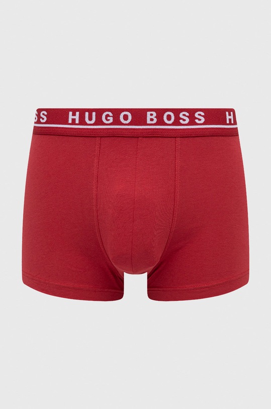 Boxerky BOSS (3-pak) 50325403.NOS červená AA00