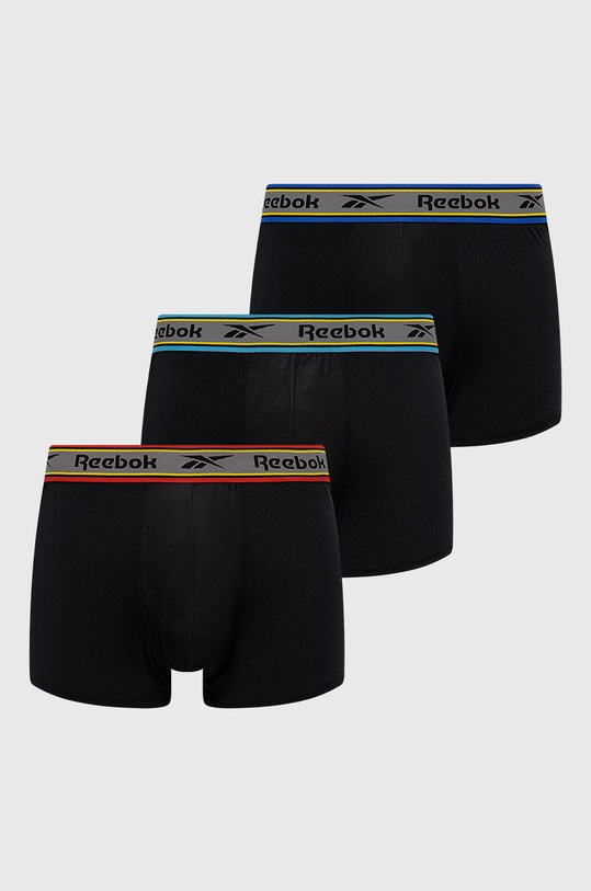 Reebok Bokserki (3-pack) U5.F8305 dzianina czarny U5.F8305