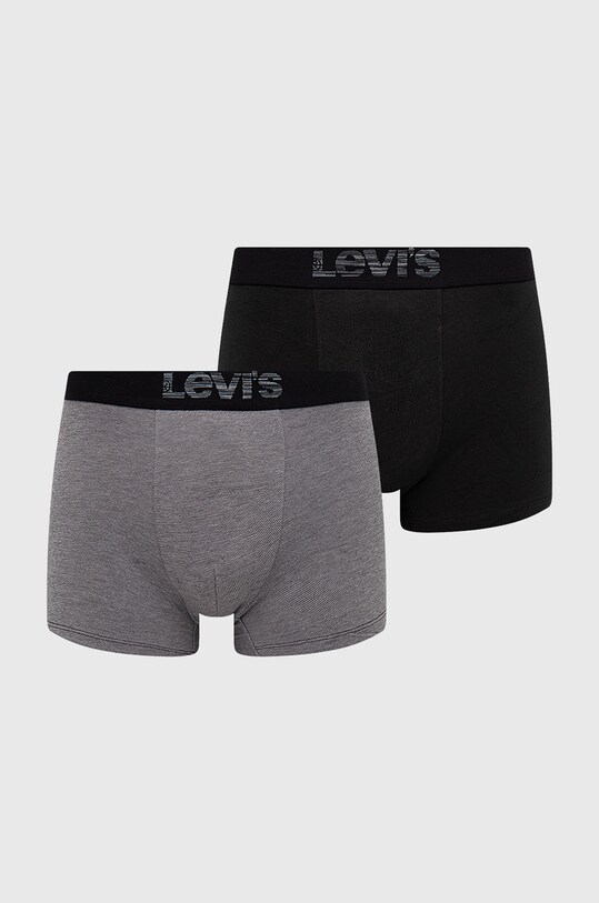 Боксери Levi's трикотаж чорний 37149.0625