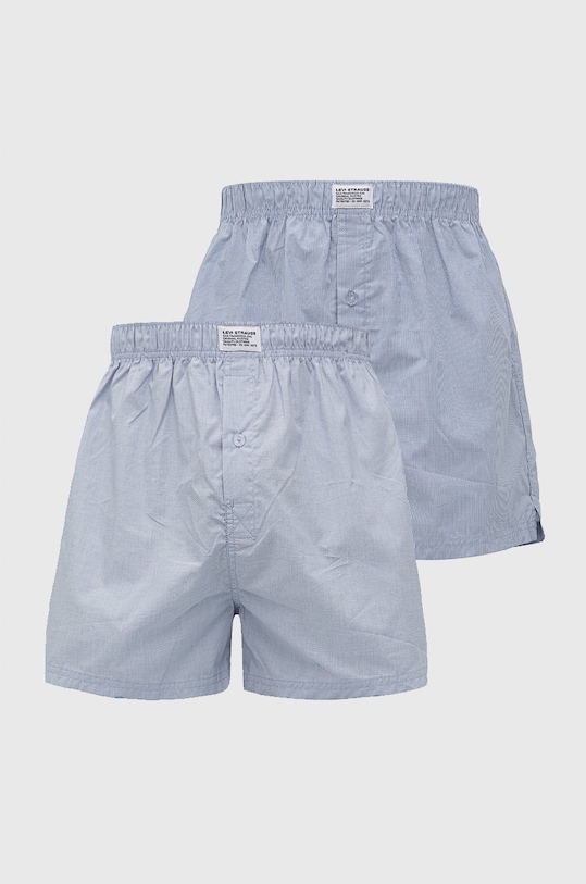 Levi's Bokserki (2-pack) wzorzyste niebieski 37149.0627