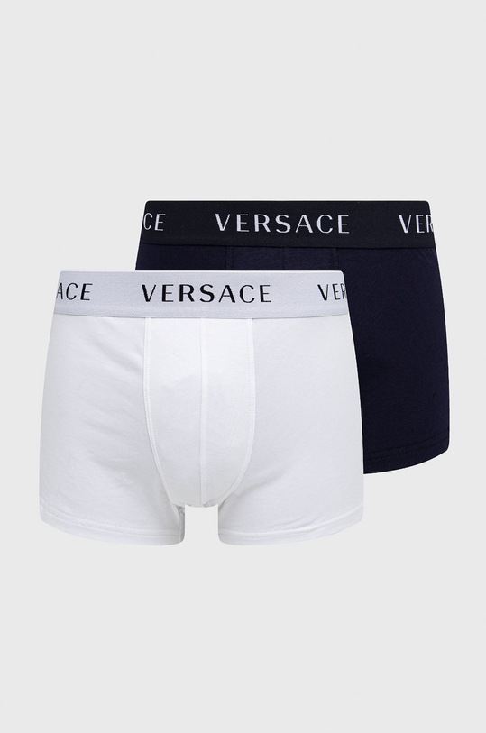 Boxerky Versace (2-pack) pletenina bílá AU04020.NOS