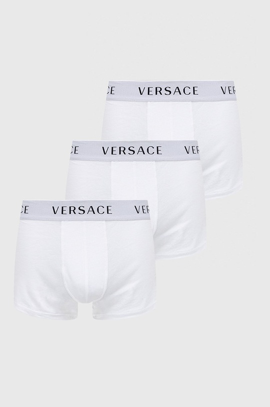 Versace bokserki (3-pack) dzianina biały AU04320.NOS