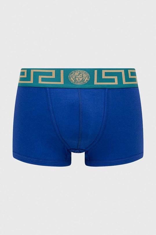 Boxerky Versace potlač modrá AU10026.NOS