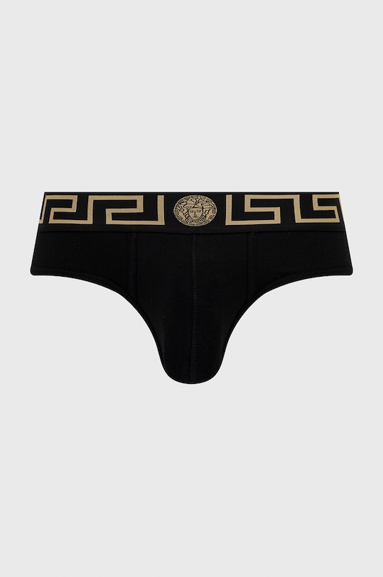 Odzież Versace slipy (3-pack) AU10327.NOS czarny