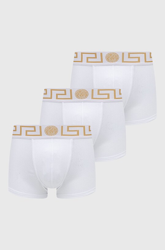 Versace Bokserki (3-pack) bawełna biały AU10326.NOS