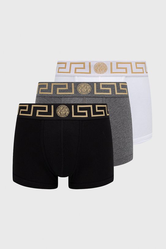 Versace boxer shorts jersey black AU10326.NOS
