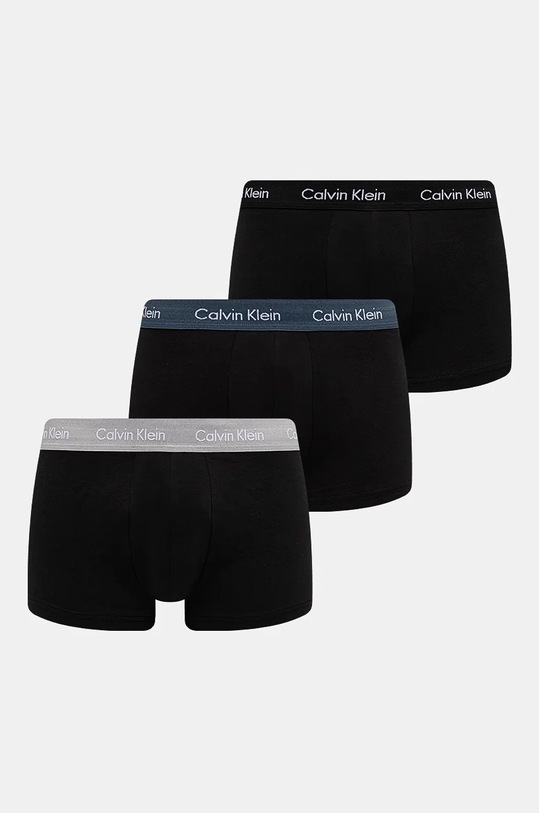Boxerky Calvin Klein Underwear 3-pak jednofarebný čierna 0000U2664G.NOS