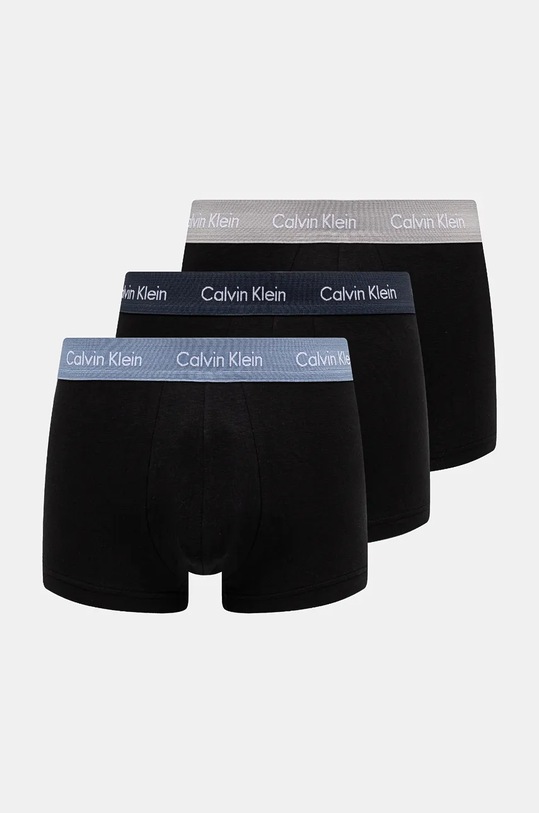 Boxerky Calvin Klein Underwear 3-pak jednofarebný čierna 0000U2664G.NOS