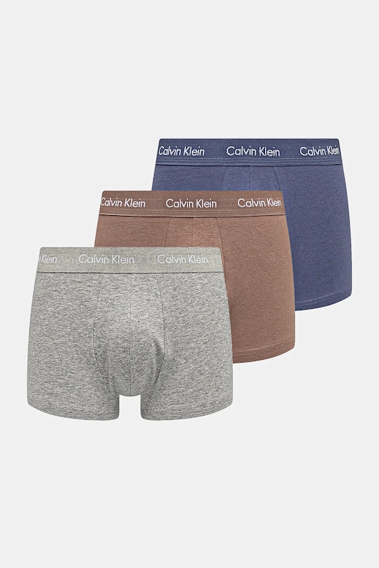 Boxerky Calvin Klein Underwear 3-pack hladký vícebarevná 0000U2664G.NOS