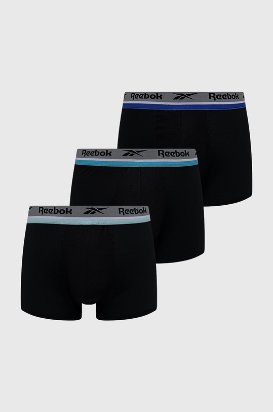 Reebok Bokserki (3-pack) U5.F8341 dzianina czarny U5.F8341