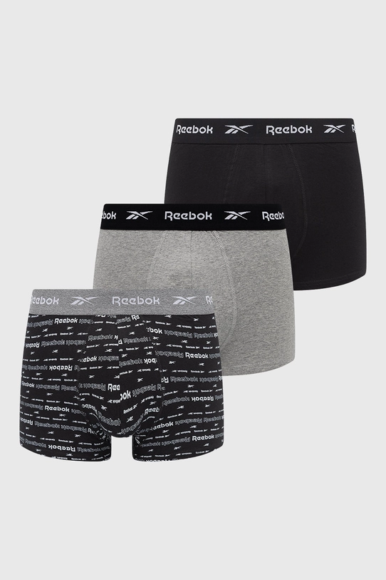 Reebok Bokserki (3-pack) U5.F8363 dzianina czarny U5.F8363