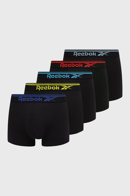 Reebok Bokserki (5-pack) U5.F8365 dzianina czarny U5.F8365