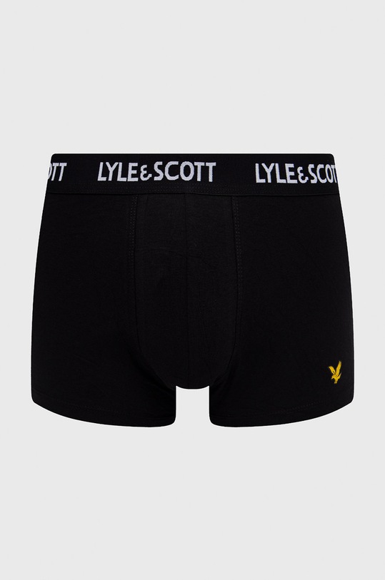 Lyle & Scott Bokserki (3-pack) BARCLAY.002 czarny AA00