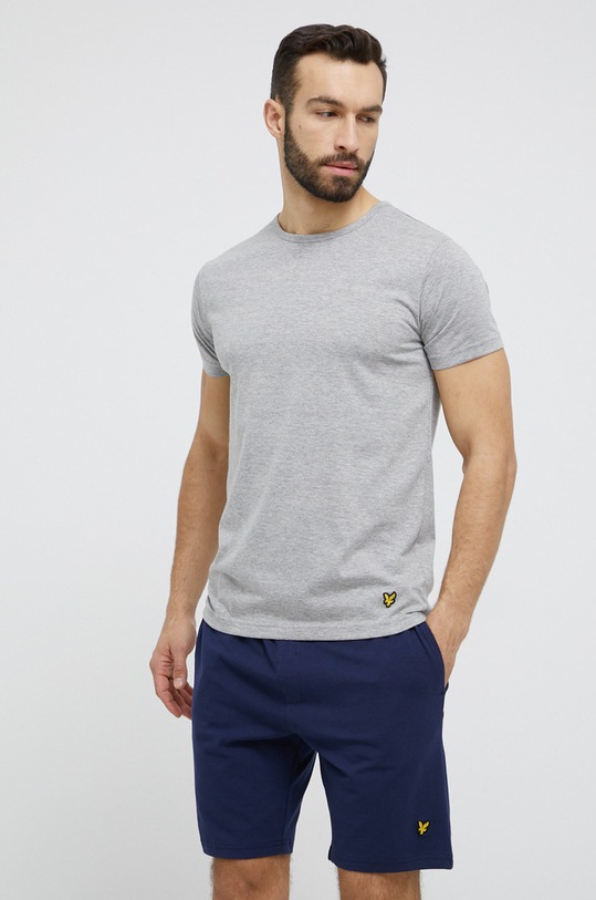 Lyle & Scott Piżama dzianina szary CHARLIE.9003