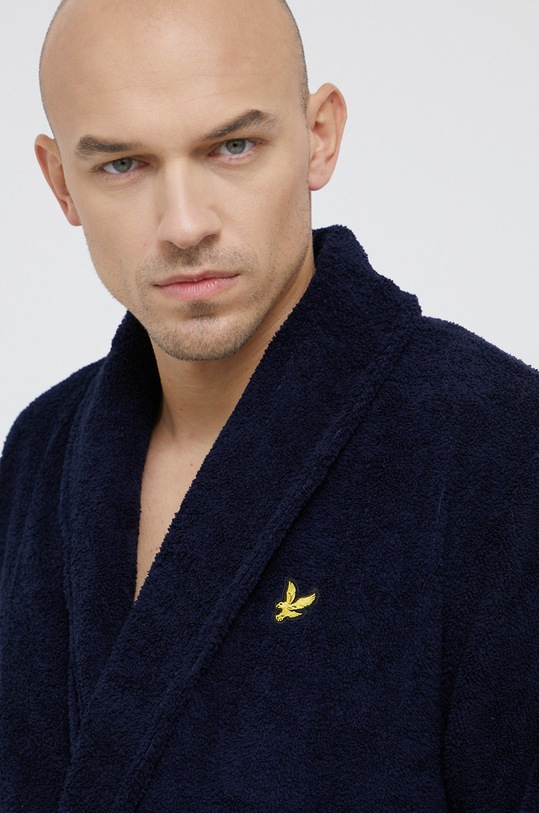 Lyle & Scott Szlafrok LUCAS.9058 granatowy AA00