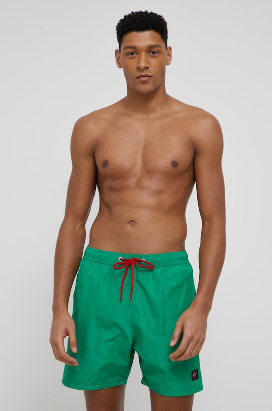 Paul&Shark Szorty kąpielowe zielony C0P5001