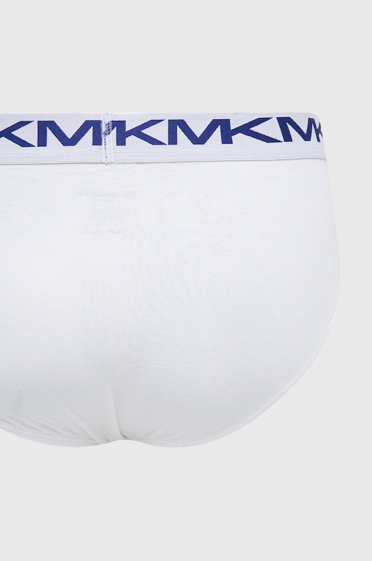 Odzież MICHAEL Michael Kors slipy (3-pack) 6BR1L10033 biały