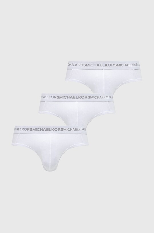 Слипы MICHAEL Michael Kors (3-pack) трикотаж белый 6BR1N20773