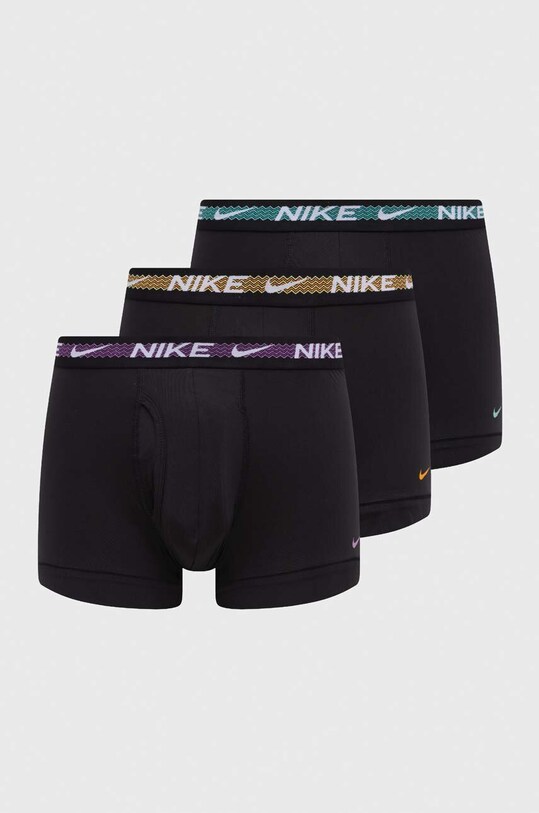 Boxerky Nike 3-pak potlač fialová KE1152